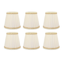 6PCS Set Small Lamp Shade Modern Style Cloth Clip
