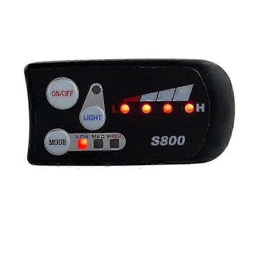 Electric Bicycle 36V48V S800 LED LCD Meter Control Panel Display for Ebike Controller 5 Pin Waterpr New Models 1