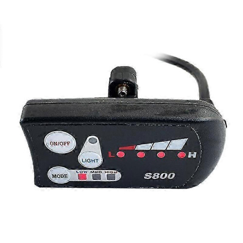 Electric Bicycle 36V48V S800 LED LCD Meter Control Panel Display for Ebike Controller 5 Pin Waterpr New Models 2