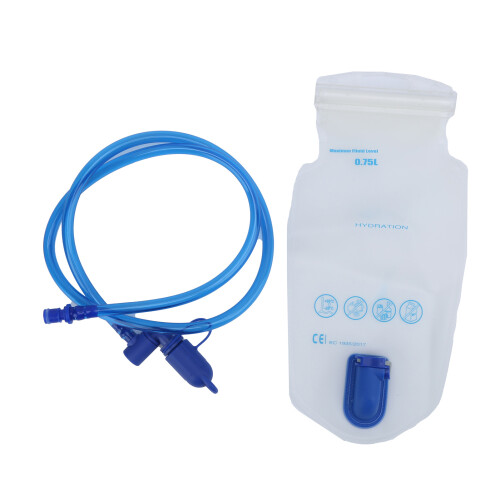 Hydrationsblase 750ML, auslaufsicherer Wasserpack, Transparent 1