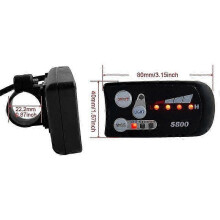 Electric Bicycle 36V48V S800 LED LCD Meter Control Panel Display for Ebike Controller 5 Pin Waterpr New Models