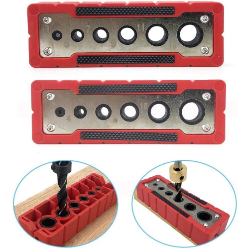 Practical Drill Guide for Woodworking, Stable Design for 3-13mm Drilling Applications, Reliable and Durable Tool 2