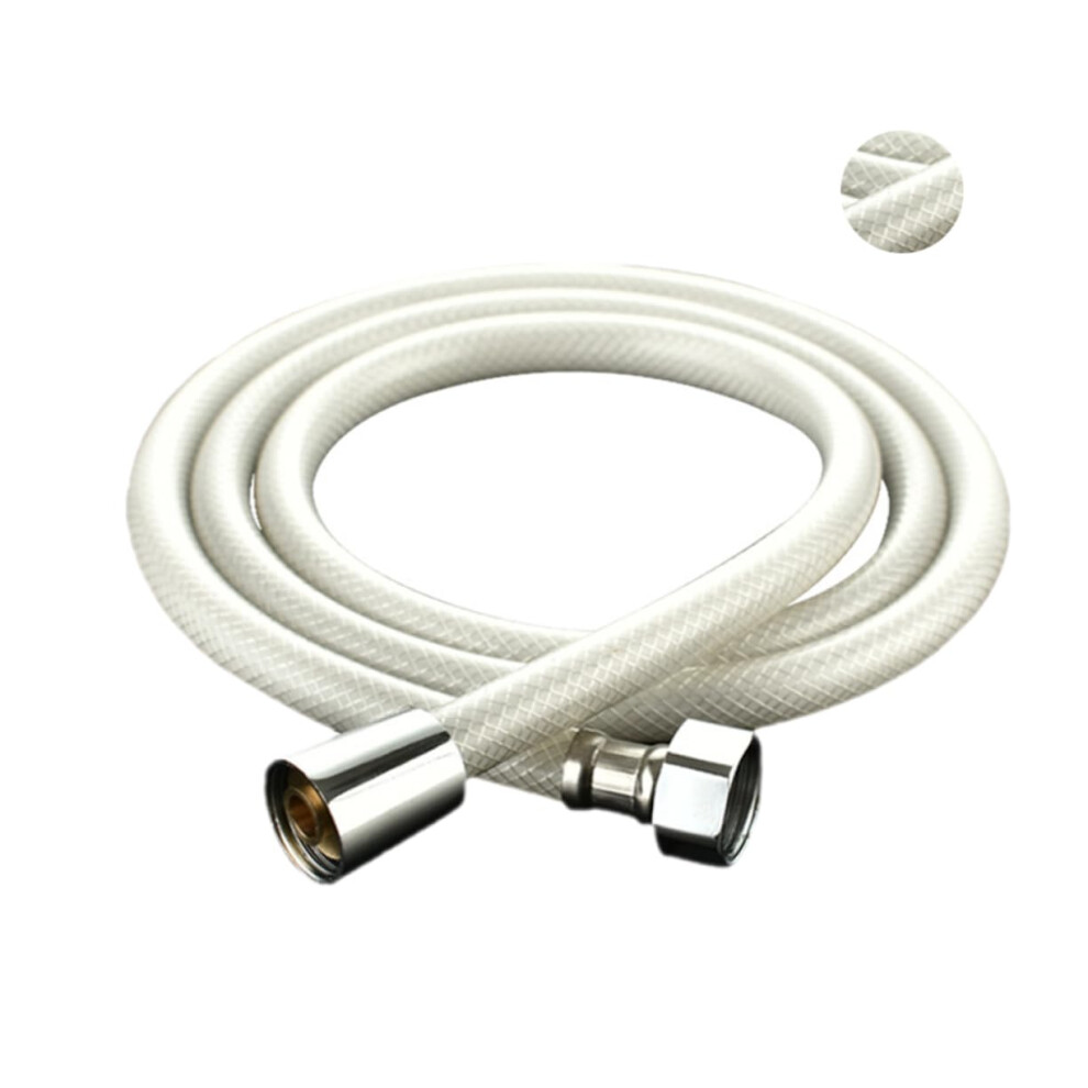 Bathroom Connection Hose - Pvc Shower Hose Extension 150Cm White, Spray Hose For Bathroom Compatibility 6947110760131