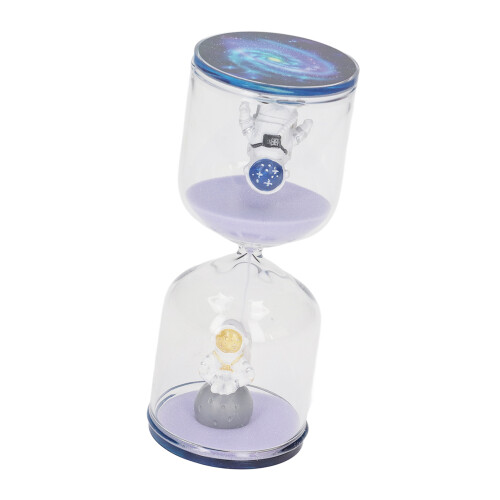 Decorative Sand Timer Clock Space Man Educational 2