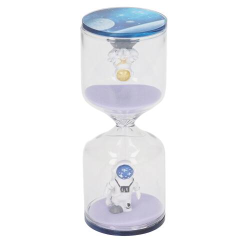 Decorative Sand Timer Clock Space Man Educational