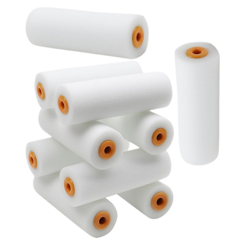 Foam Paint Roller Set Of 12 High Density Mini Paint Rollers For Painting Walls Ceilings Cabinets And Flat Surfaces 6038364895325