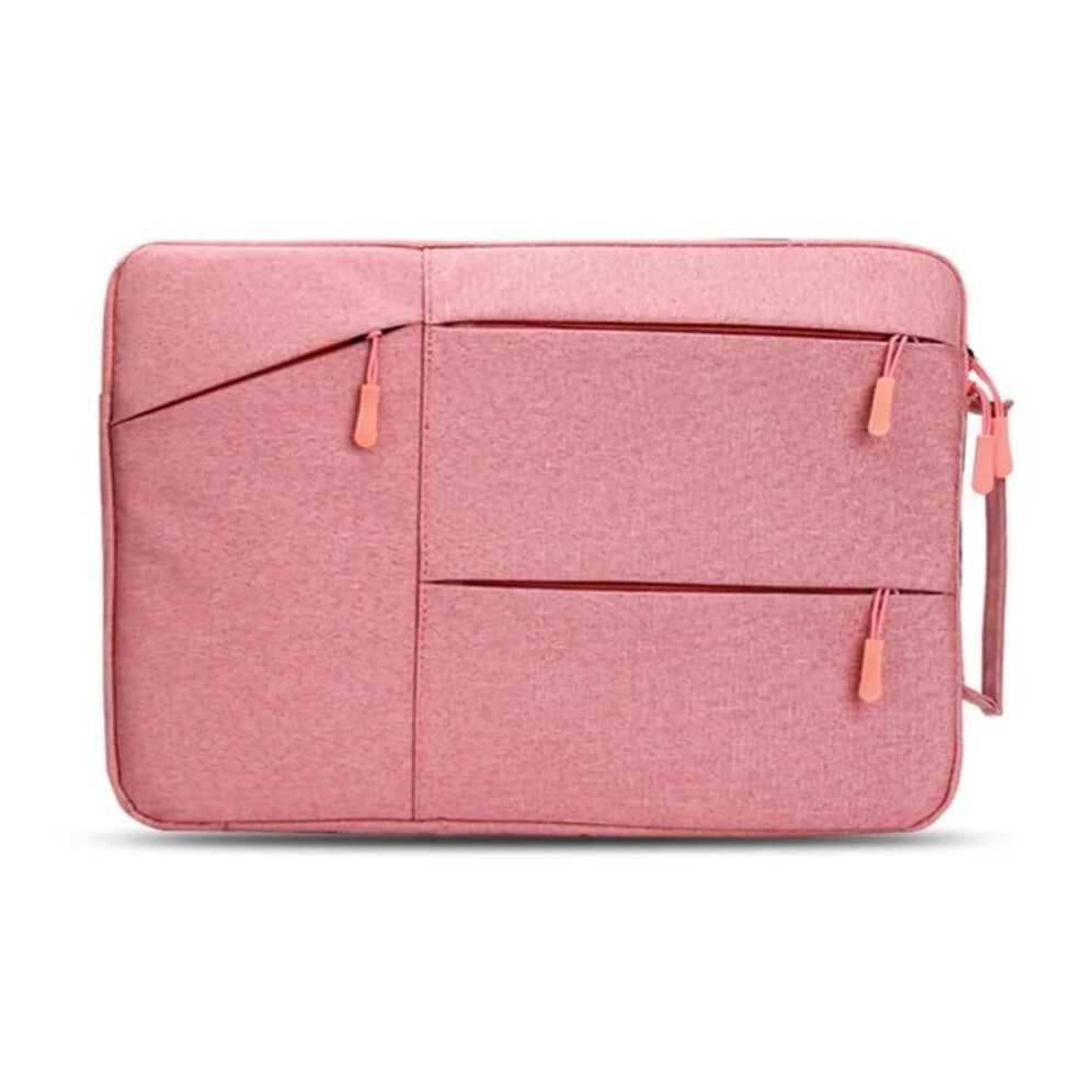 Laptop Bag For 13-15.6 Inch Laptops And Tablets, Durable Water-Resistant Fabric, Shoulder Strap, Business And Leisure Use, Rose 6947110760179