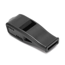 ABS-Kunststoff Schiedsrichterpfeife 49x20x13mm Schwarz, 0-4000Hz