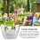 Ice Bucket 8L Acrylic with Portable Handle for 13
