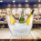 Ice Bucket 8L Acrylic with Portable Handle for 14