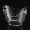 Ice Bucket 8L Acrylic with Portable Handle for 9