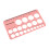 Mothers Nipple Measurement Ruler Flexible Silicone 3