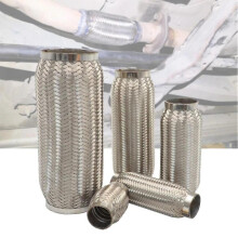 42/46/51/55/60/65/70mm Car Muffler Exhaust Flex Pipe Stainless Steel 160mm 200mm Flexible Tubing Exhaust Joint Silencer Nozzle~69416