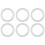 20pcs Silicone Safe O Rings Dummy Pacifier Chain 4