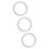 20pcs Silicone Safe O Rings Dummy Pacifier Chain 10