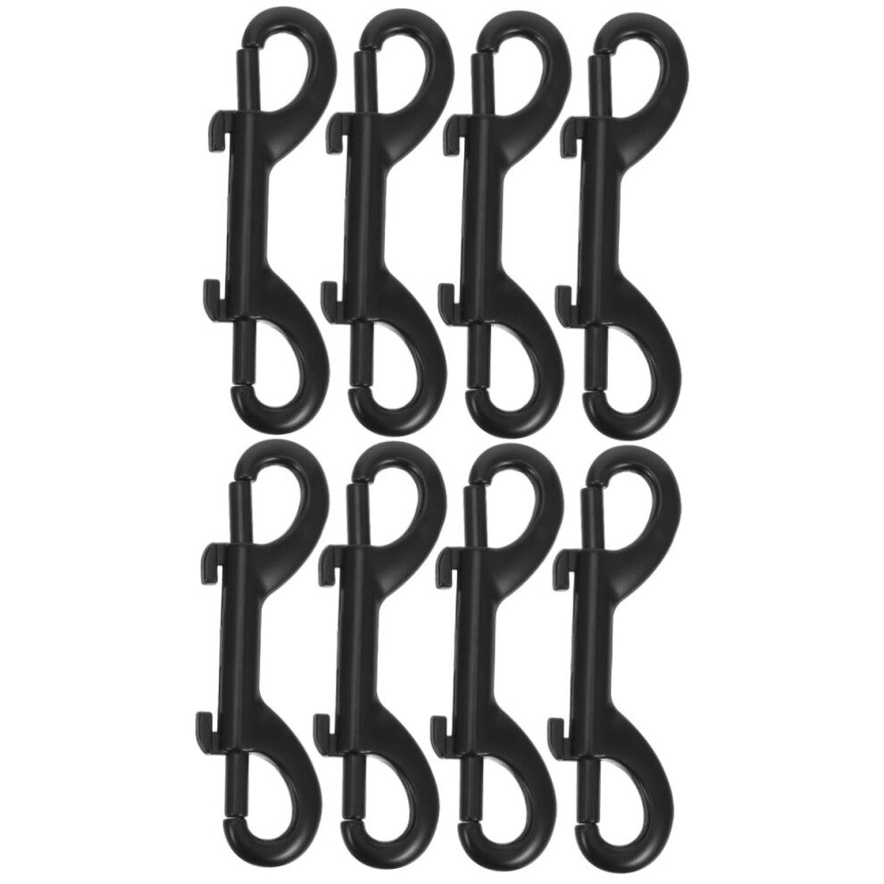 Bolt Snap Clasp Pack Of 8 Heavy Duty Metal Clips For Dog Leashes, Collars, And Harnesses, Carabiner Hook Fasteners 6038364896483