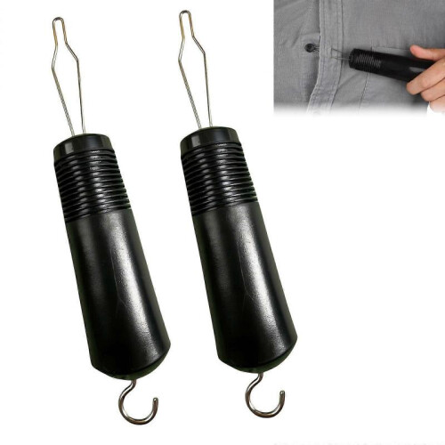 2 x Button Aid for Seniors Button Fastener Button Aid and Zip Button Threading Aid Button Hook and Zip Button Dressing Aid Button Aids Zipper