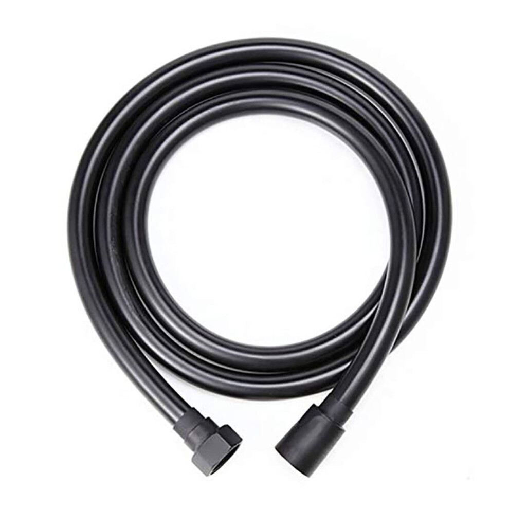 Shower Pipe, Flexible Pvc Water Hose, Explosion-Proof Handheld Shower Extension, Anti-Winding Black Faucet Hose 6038364897282