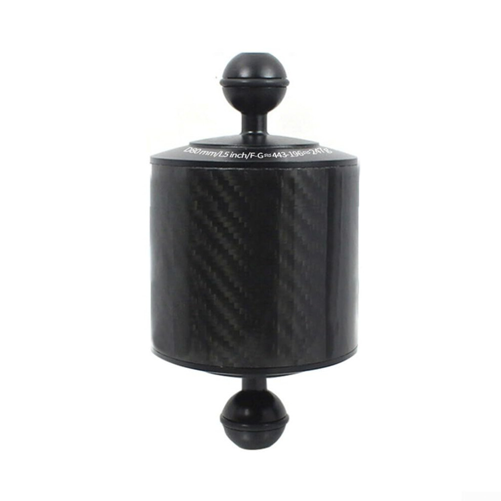 Diving Dual Ball Extension Pole For Underwater Photography, 80Mm Diameter, 12.7Cm Length, Photography Accessory 6038364897404