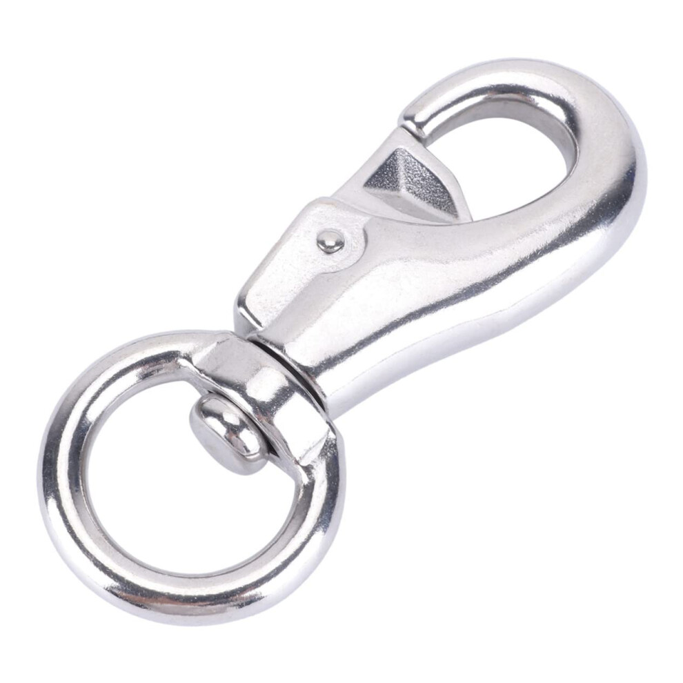 Hanging Chair Swivel Hook Sturdy Metal Ceiling Hook For Purses And Hammocks Carabiner Silver Heavy-Duty 6038364897428