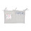 Baby Crib Hanging Storage Bags with Adjustable 12