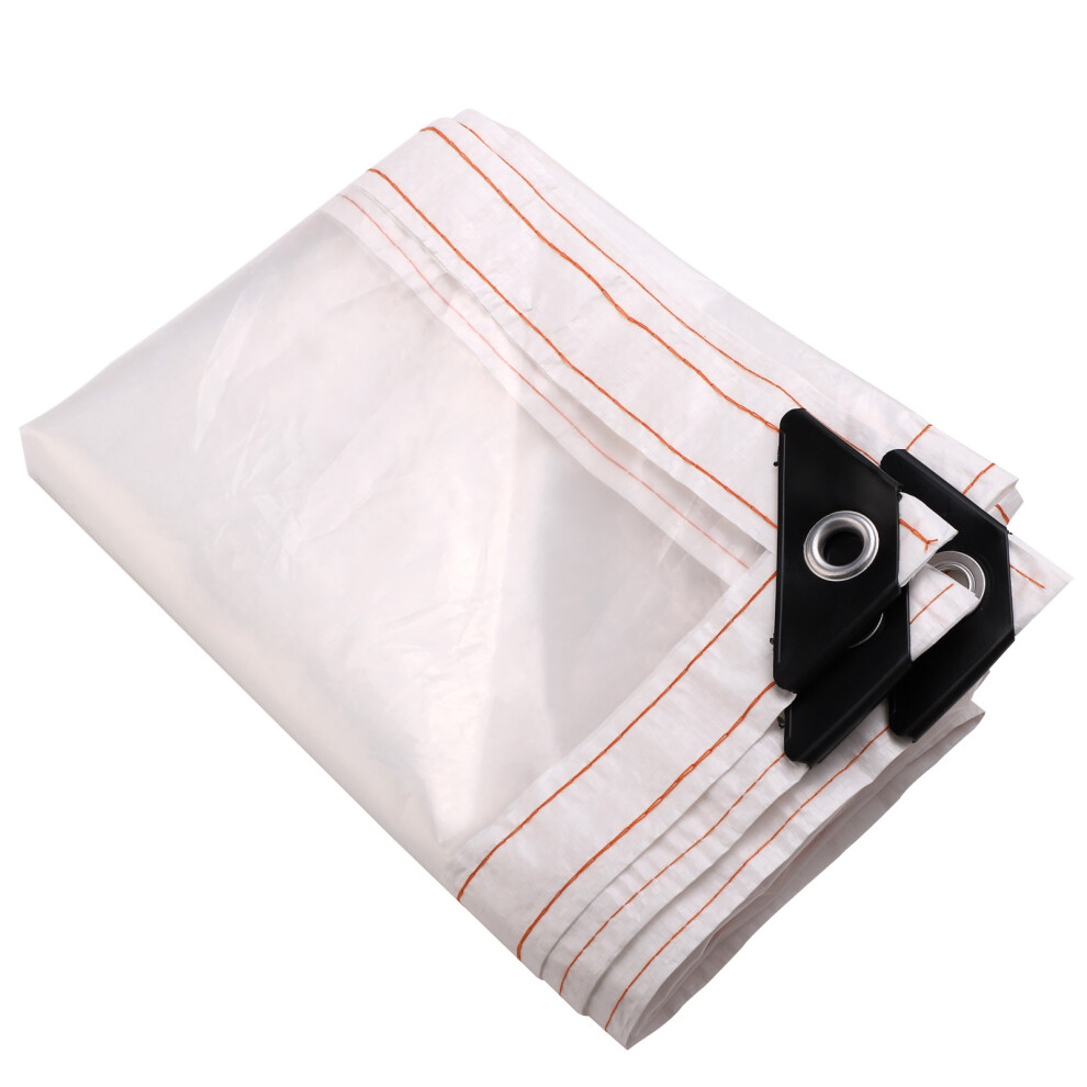 Transparent Rain Tarp Thickened Pe Garden Plants 8130196169259