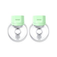 Momcozy Wearable Breast Pump S12 Pro, Double Hands-Free Pump with Comfortable Double-Sealed Flange, 3 Modes & 9 Levels Electric Breast Pump, Smart Di