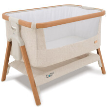 Tutti Bambini CoZee Next To Me Crib & Standalone Baby Cot, Co-sleeper - Foldable Baby Bed, Baby Crib with 6 Height Levels, Baby Bedside Crib, Travel