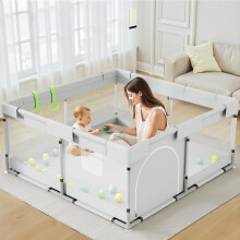 Baby Playpen for Babies and Toddlers,Play Pen for Indoors,Toddler Playpen for Apartment 47x47,Play Yard, 120x120cm Twins Baby Activity Fence