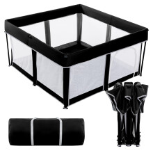 Lexixi ibao Foldable Baby Playpen,Collapsible Playpen for Babies and Toddlers, Extra Large Foldable Playpen, Activity Center with Fence, Travel Play