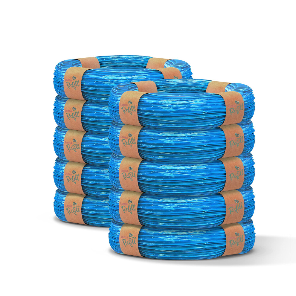 Baby Lama 10 Tommee Tippee Nappy Bin Refills Compatible, Nappy Bin Refill and Tommy Tippee Nappy Bin Refills 100% Made in Italy, Lavender Scented-image-OPC-PK72N92-NEW