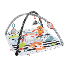 Fisher-Price Glow & Grow Gym Baby Play Mat, Baby Gym Play Mat for Newborn to 3 Year Old with Light Up Musical Otter, Toys and Comfy Baby Mats for Flo