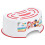 Paw Patrol Paw Patrol 12240 Step Stool, White/Red, One Size 1