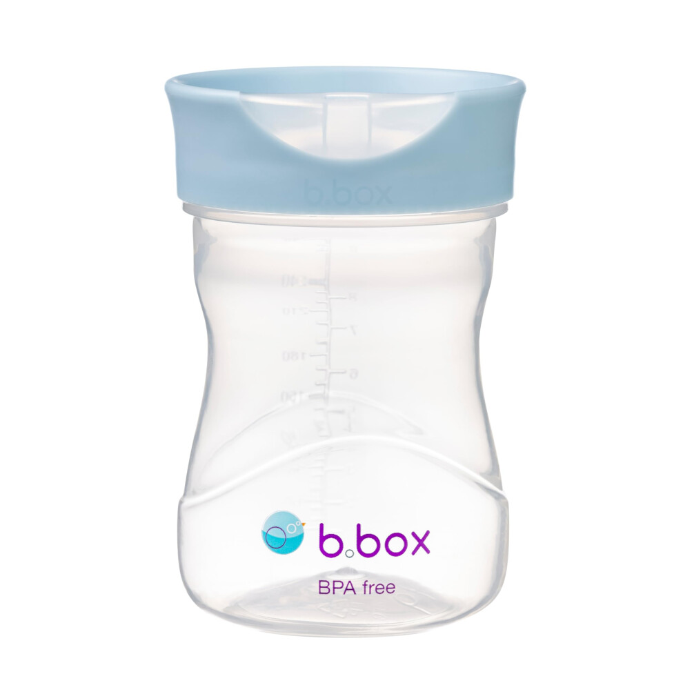 Toddler Training Cup: Free Flow Opening, Great Transition From Sippy Cup To Big Kid Cup. Bpa Free, Dishwasher Safe | From 12M+ | 240Ml B.box