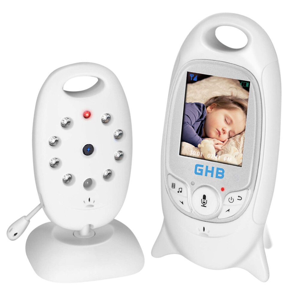Baby Monitor Video Baby Monitor Wireless With Camera Night Vision Temperature Monitoring Lullaby Function 2 Way Talk Ghb