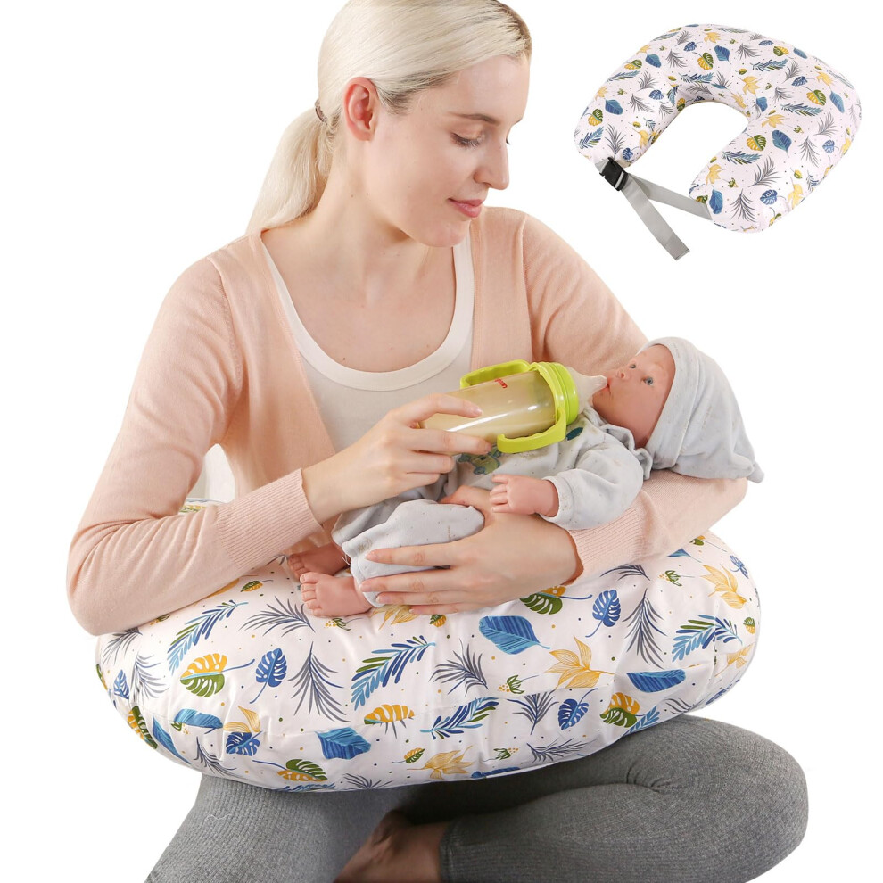 Nursing Pillow For Infants, Breastfeeding Pillows, Baby Support Pillows For Nursing, Bottle Feeding, Tummy Time Pillows With Adjustable Wai Mingfuxin