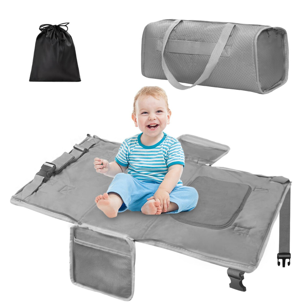 Zyphoria Toddler Airplane Travel Bed, Airplane Seat Extender for Kids, Plane Must Have for Toddlers, Baby Travel Essentials for Flying, Portable Trav-image-OPC-PK72QPH-NEW
