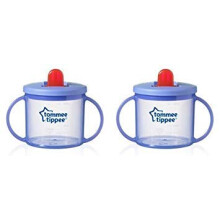 Tommee Tippee First Cup Purple (2 Packs)