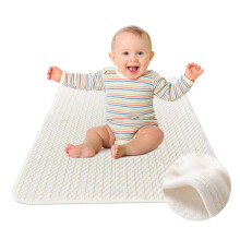 Yoofoss Waterproof Sheet Incontinence Bed Protector Washable Crib Mattress Sheets for Baby Toddlers Children Adults Pets 70x100cm
