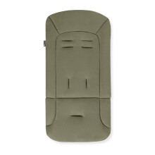 hauck Padded Pushchair Liner, Olive - Universal Fit for Most Pushchairs, Strollers & Bike Trailers, Breathable & Soft Cotton, Machine Washable