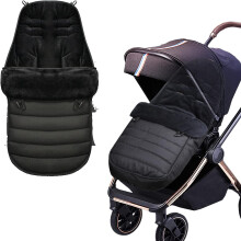 Pushchair Footmuff,Baby Stroller Cosy Toes Liner Buggy Padded,Universal Baby Sleeping Bag Footmuff,Windproof Warm Thick Cotton Pad Fitting for Pushch