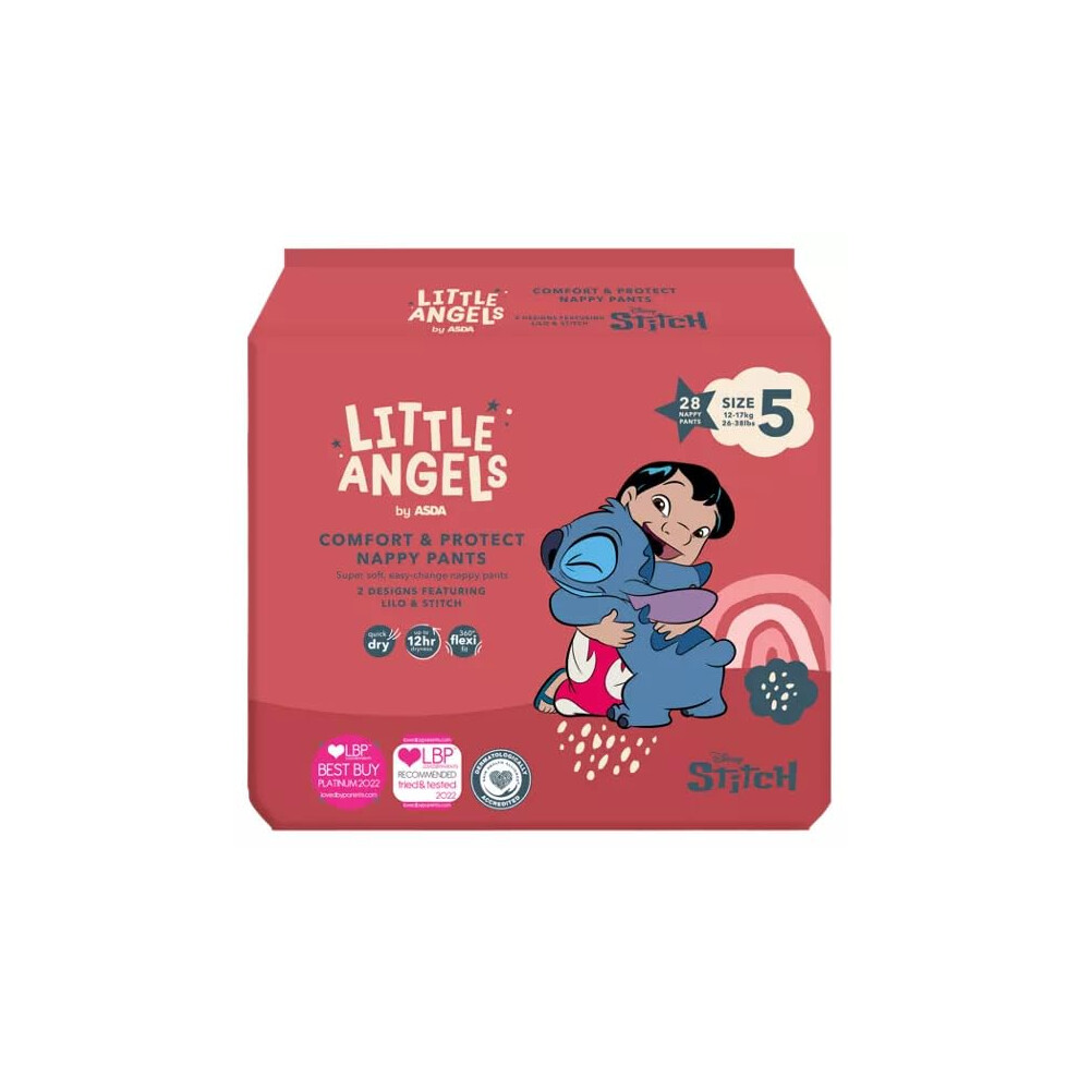 Little Angels Size 5 Disney Nappy Pants 28 Pack Trizinga