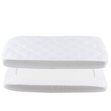 Yoofoss Waterproof Mattress Cover - Fitted Crib Mattress Protector - Hypoallergenic Baby Bed Sheet (60 X 120CM)