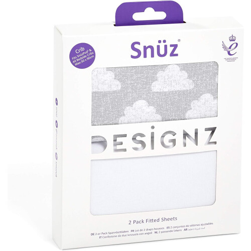 Snüz Cot Bed Mattress Protector, White, BD028BH 2