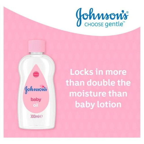 Johnson's Baby Johnson's Baby Oil, 300ml, White 2