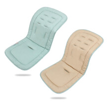 LAT Universal Pram Liner, Baby Pushchair Seat Liners, Cotton Double-Sided Use Baby Stroller Cushion Pad, Stroller Seat Pad for Toddler Infant 78x34cm