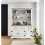 Mercers Furniture Corona White 3 Door Welsh Dresser Sideboard Display Solid Wood Pine 1
