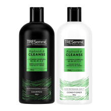 (Replenish & Cleanse) Tresemme Shampoo & Conditioner Set 680ml with Vitamins B, C & E