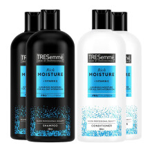 (Rich Moisture 2) Tresemme Shampoo & Conditioner Set 680ml with Vitamins B, C & E