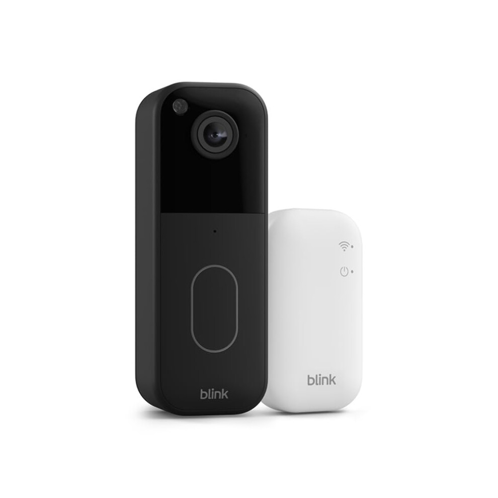 Blink Video Doorbell | HD View, 2-Year Battery, Alexa - Black